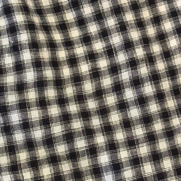 Like new Quince European Linen Classic Mini Gingham Shorts Size Large - Picture 8 of 9